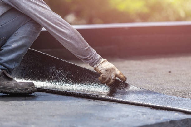 Professional Basement Waterproofing technician working in Milledgeville, GA